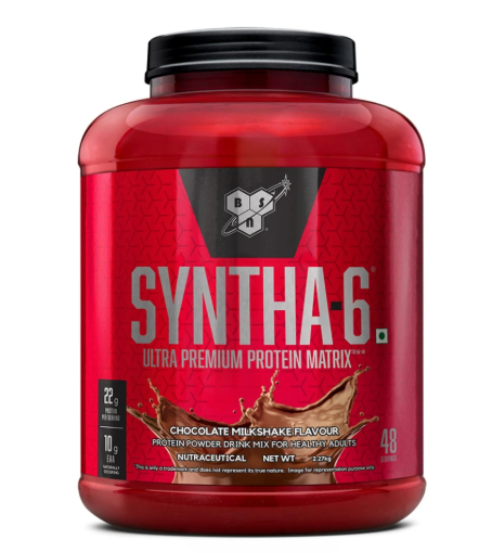 BSN Syntha-6 Protein Powder - 2.27 Kg (5 Lb), Chocolate Milkshake